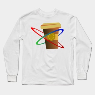 coffee power atom Long Sleeve T-Shirt